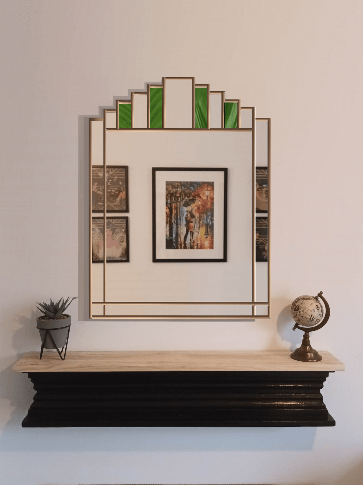 Stain glass Mirror