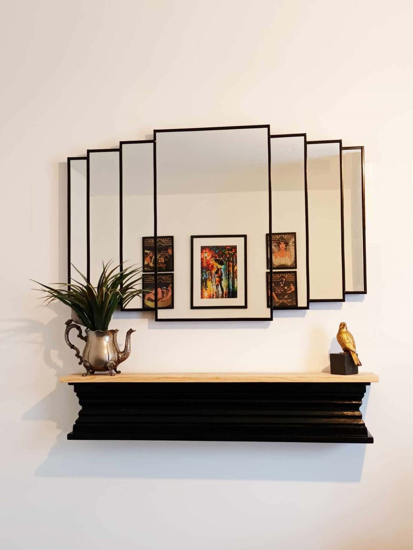 Delta Large Art Deco Wall Mirror Exclusive to JPC Mirrors