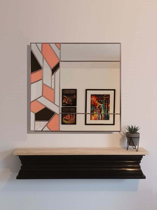 Pink Wall Mirror Made in the UK