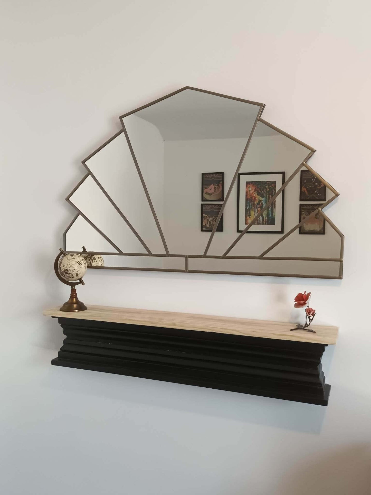 Extra Large Art Deco Mirror