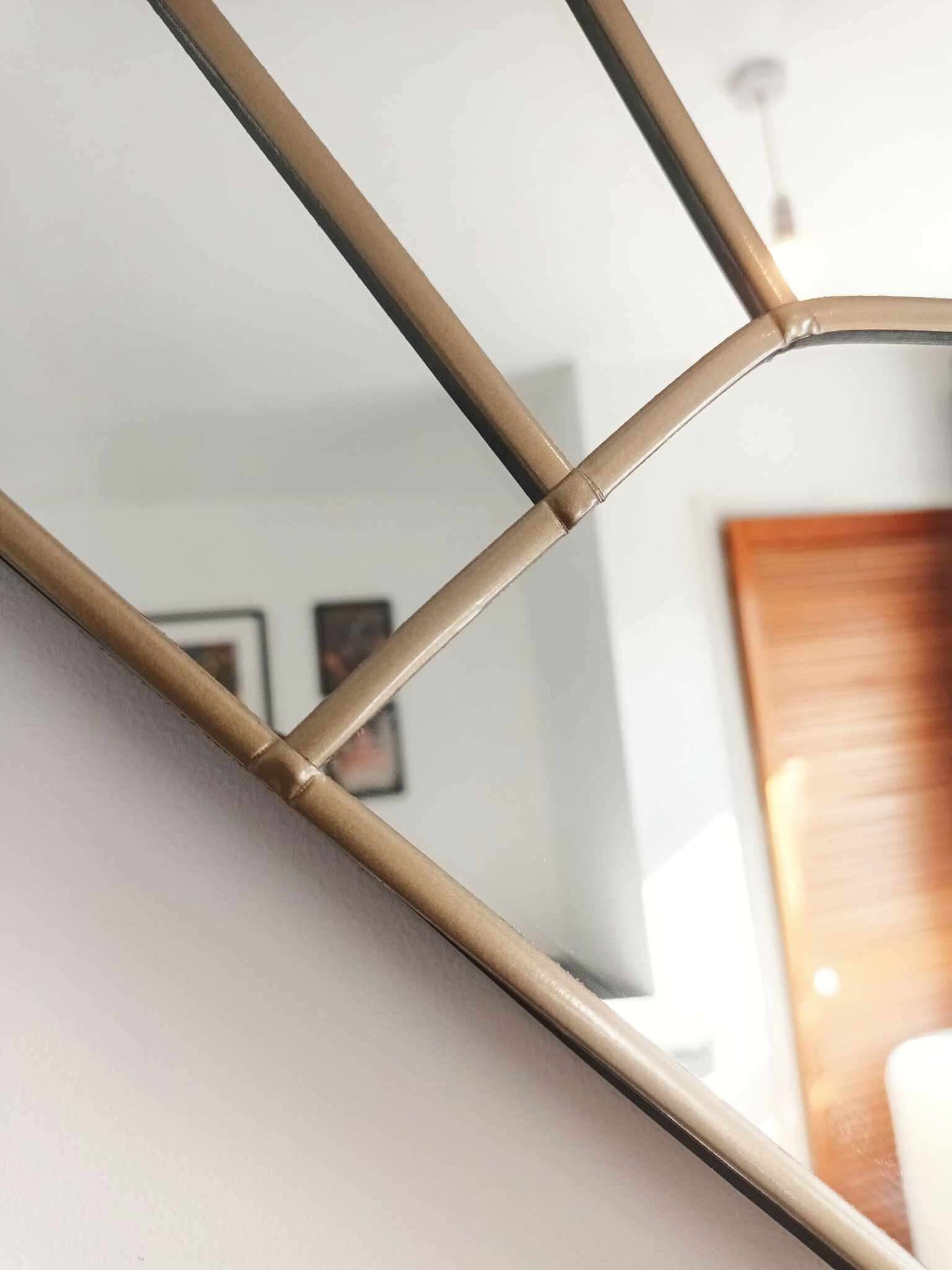 Gold Art Deco Mirror