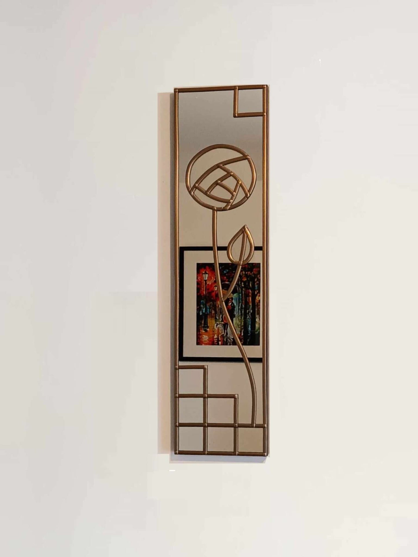 Stain Glass Mackintosh Wall Mirror