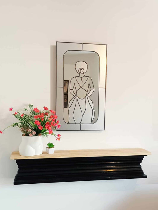 Stain Glass Wall Mirror