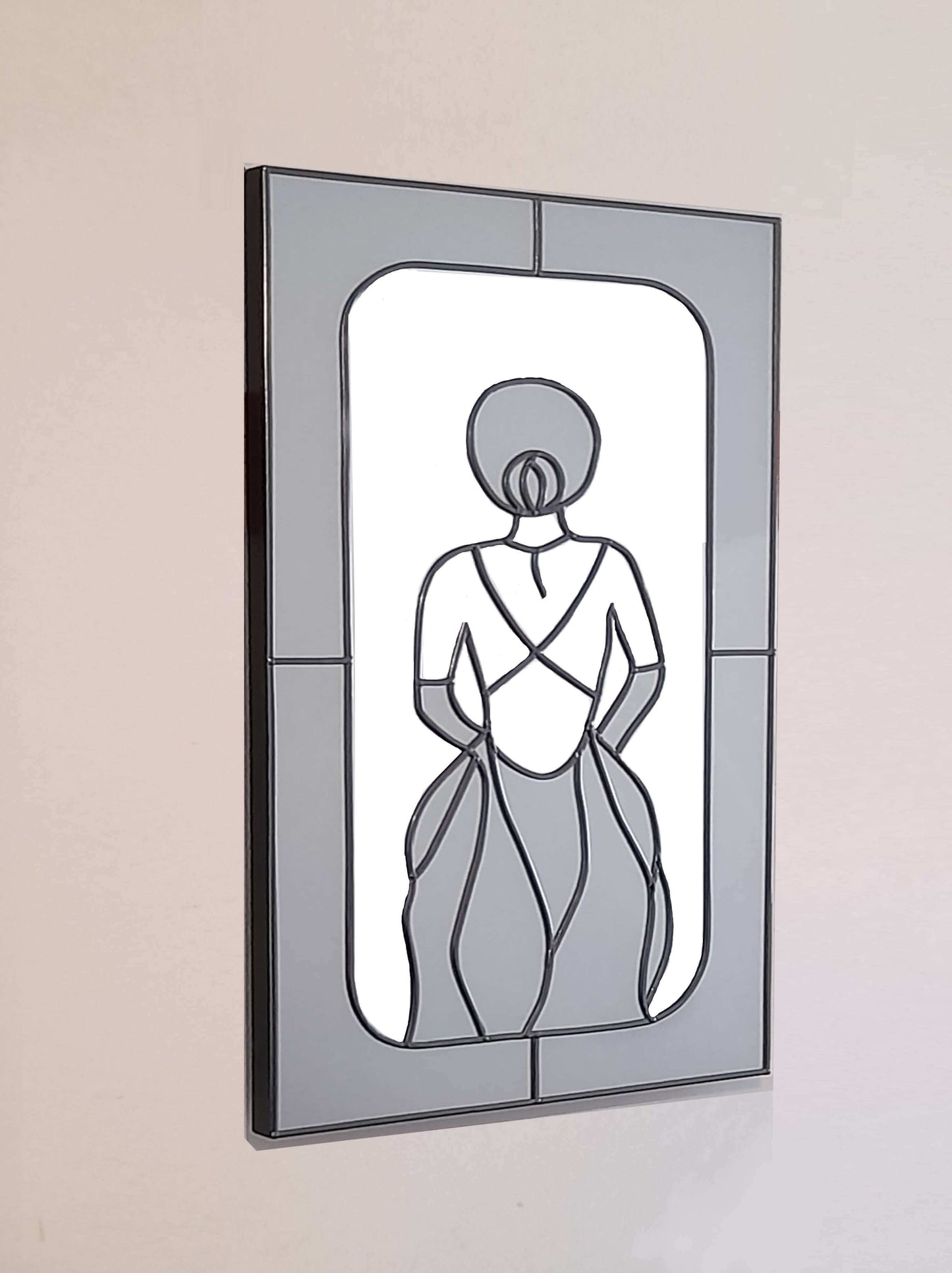 Stain Glass Mirror