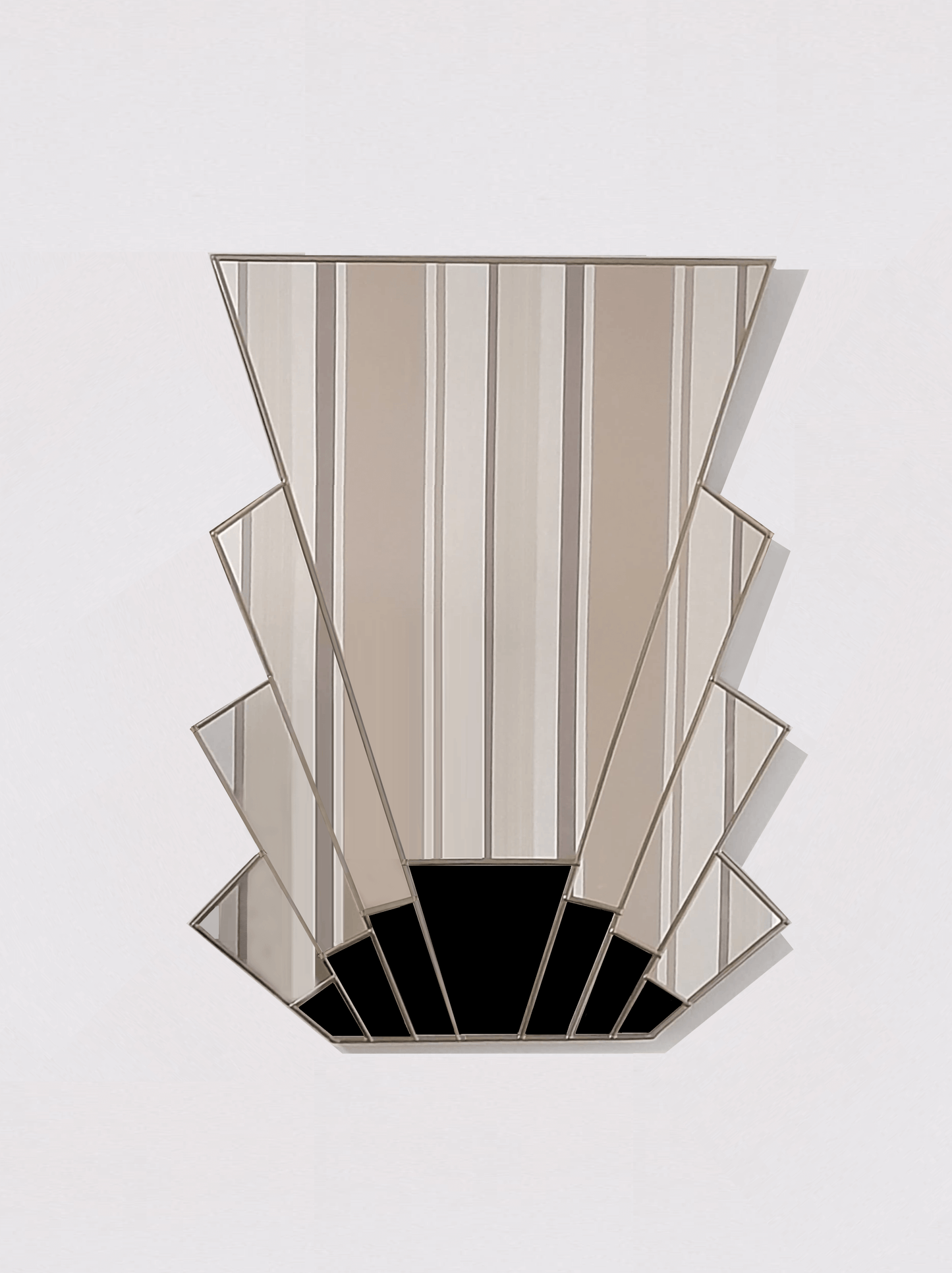 Black And Gold Art Deco Mirrors