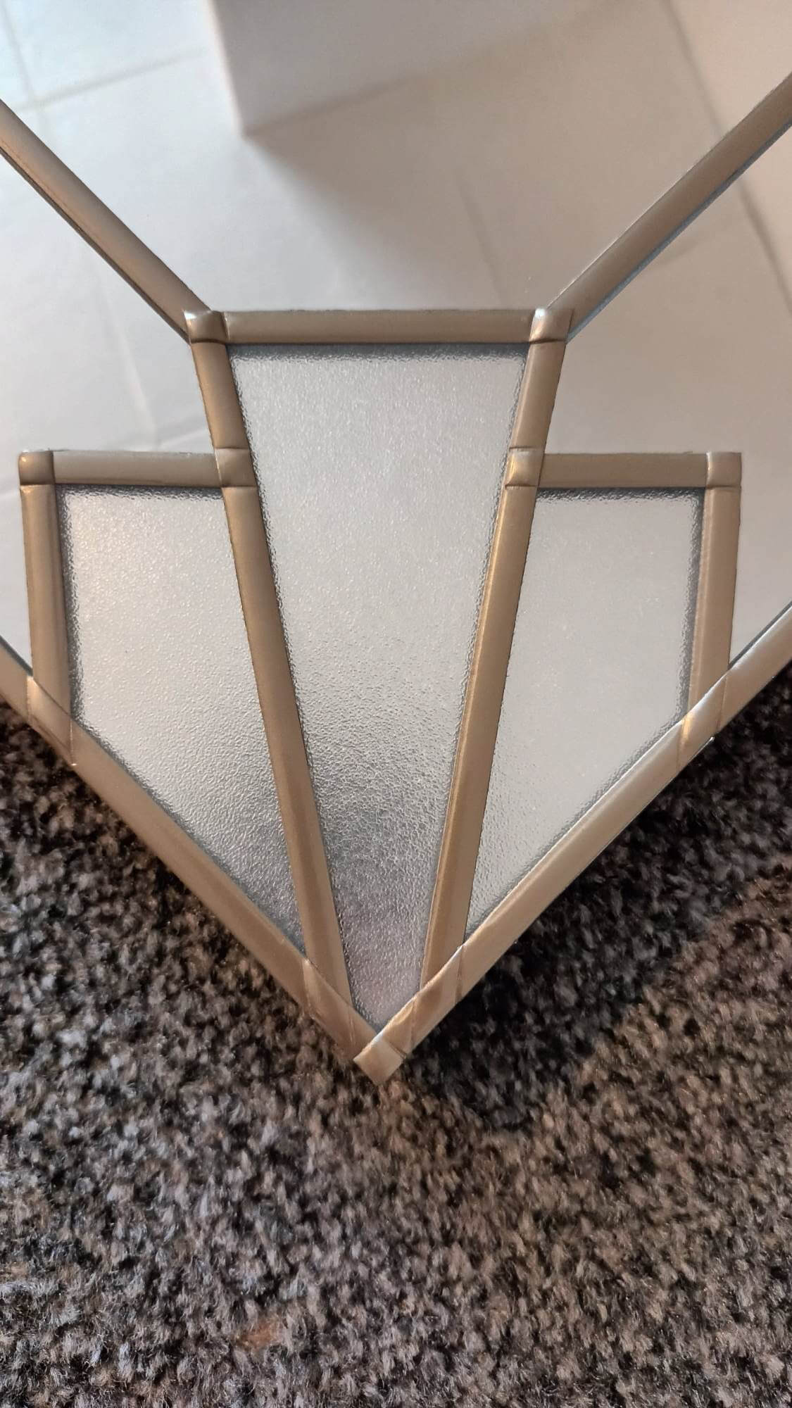 Gold Art Deco Mirror