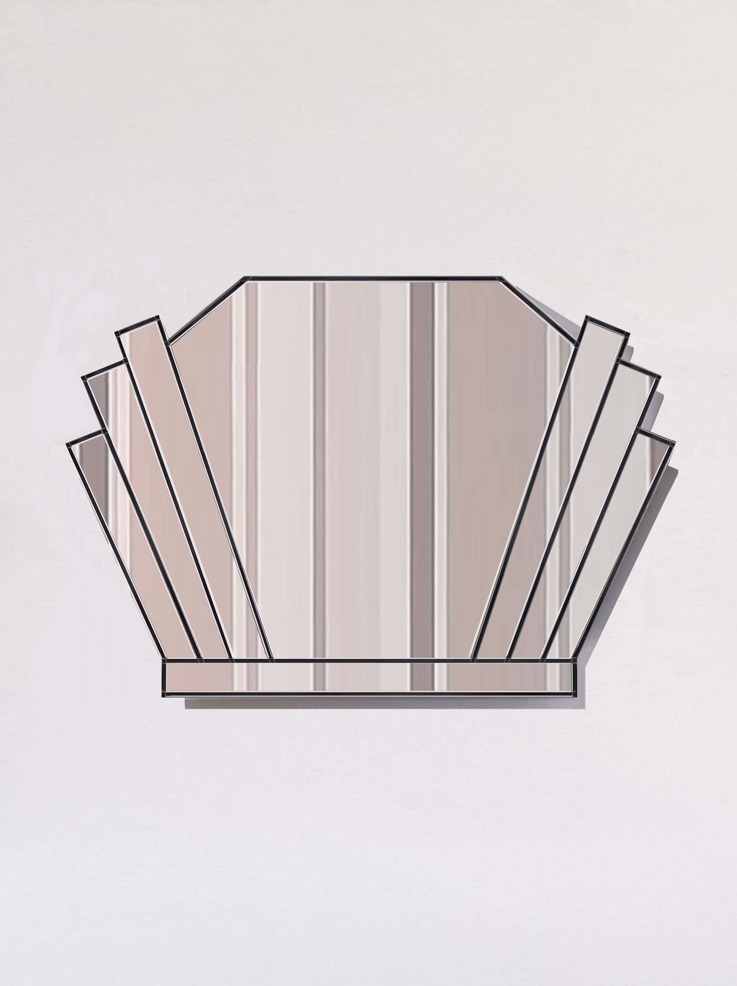 Handmade Large Art Deco Mirror