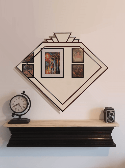 Handcrafted Exclusive Mirror at JPC Mirrors Legacy Art Deco Wall Mirror