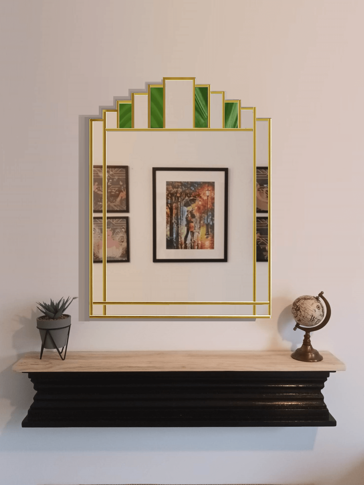Art Deco Mirror Made in the Uk