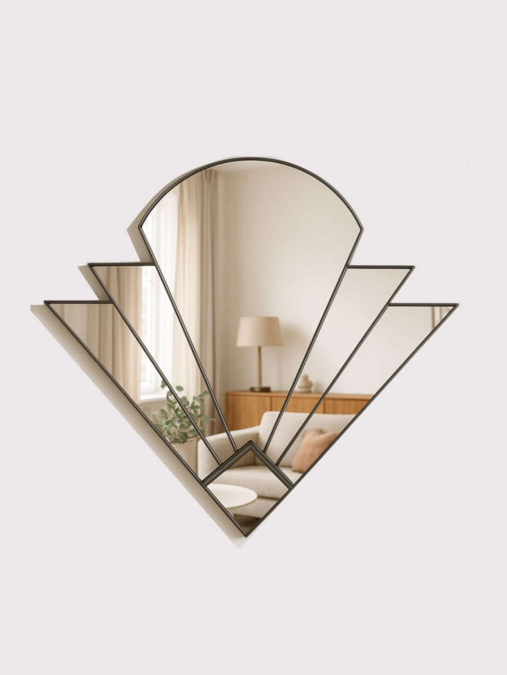 Art Deco Mirror in Antique