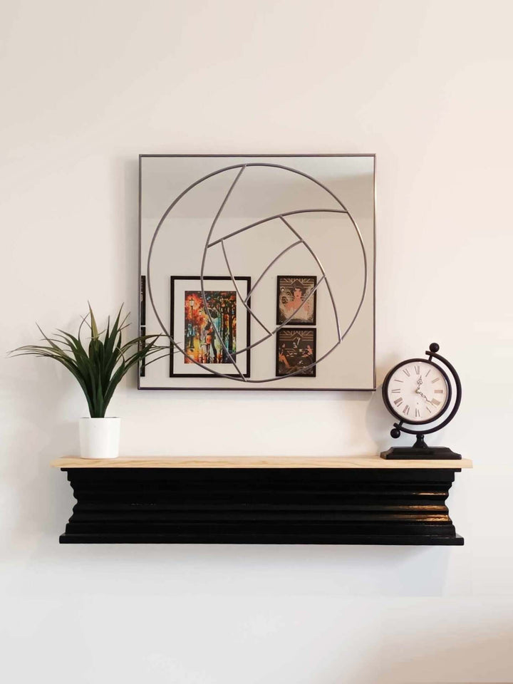 Mackintosh Wall Mirror, Art Deco Mirror, Stain Glass Mirror, Charles Mackintosh Art Deco Mirror, 