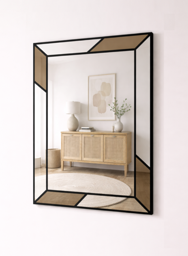 Black Wall Mirror
