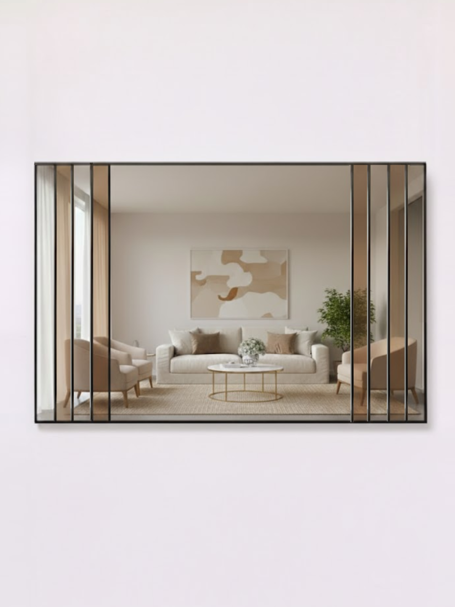 Black wall Mirror
