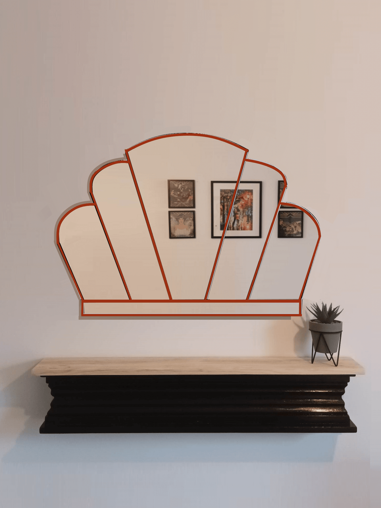 Art Deco Wall Mirror