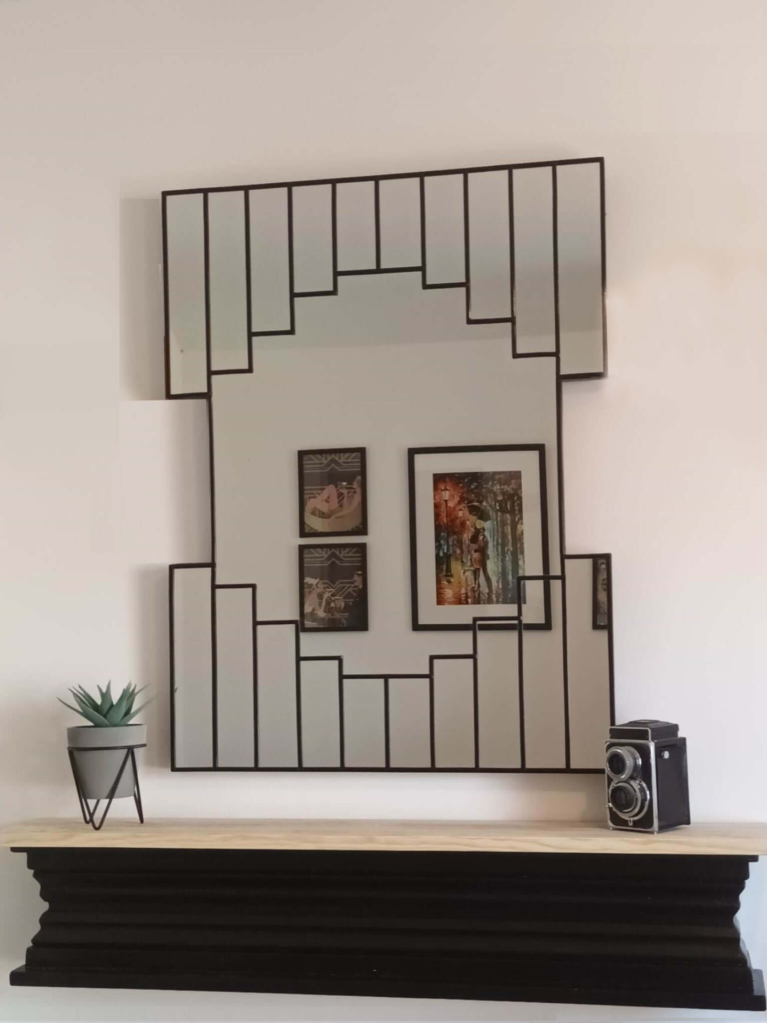 Large Art Deco Mirror Made in the UK