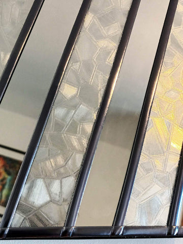 stain glass mirror