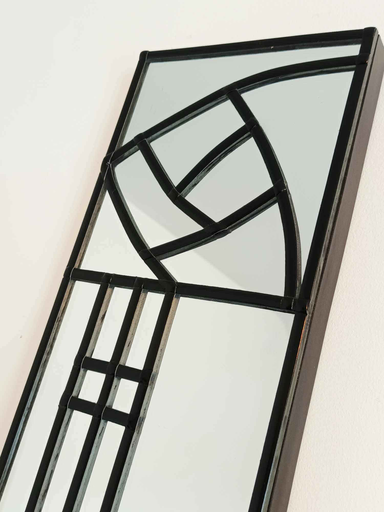 mackintosh mirror, stain glass mirror,art deco mirror