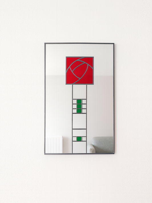 R.M Rose Wall Mirror Rennie Mackintosh Style