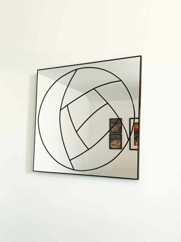 Mackintosh Wall Mirror, Art Deco Mirror, Stain Glass Mirror, Charles Mackintosh Art Deco Mirror, 
