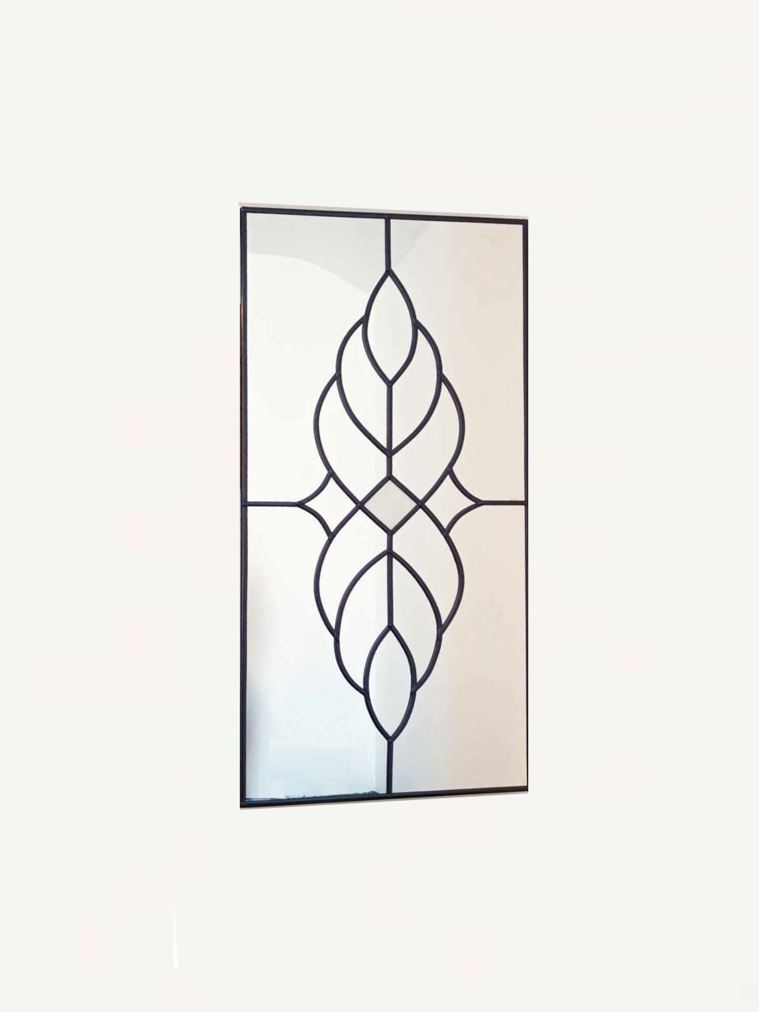 Decorative art deco mirror