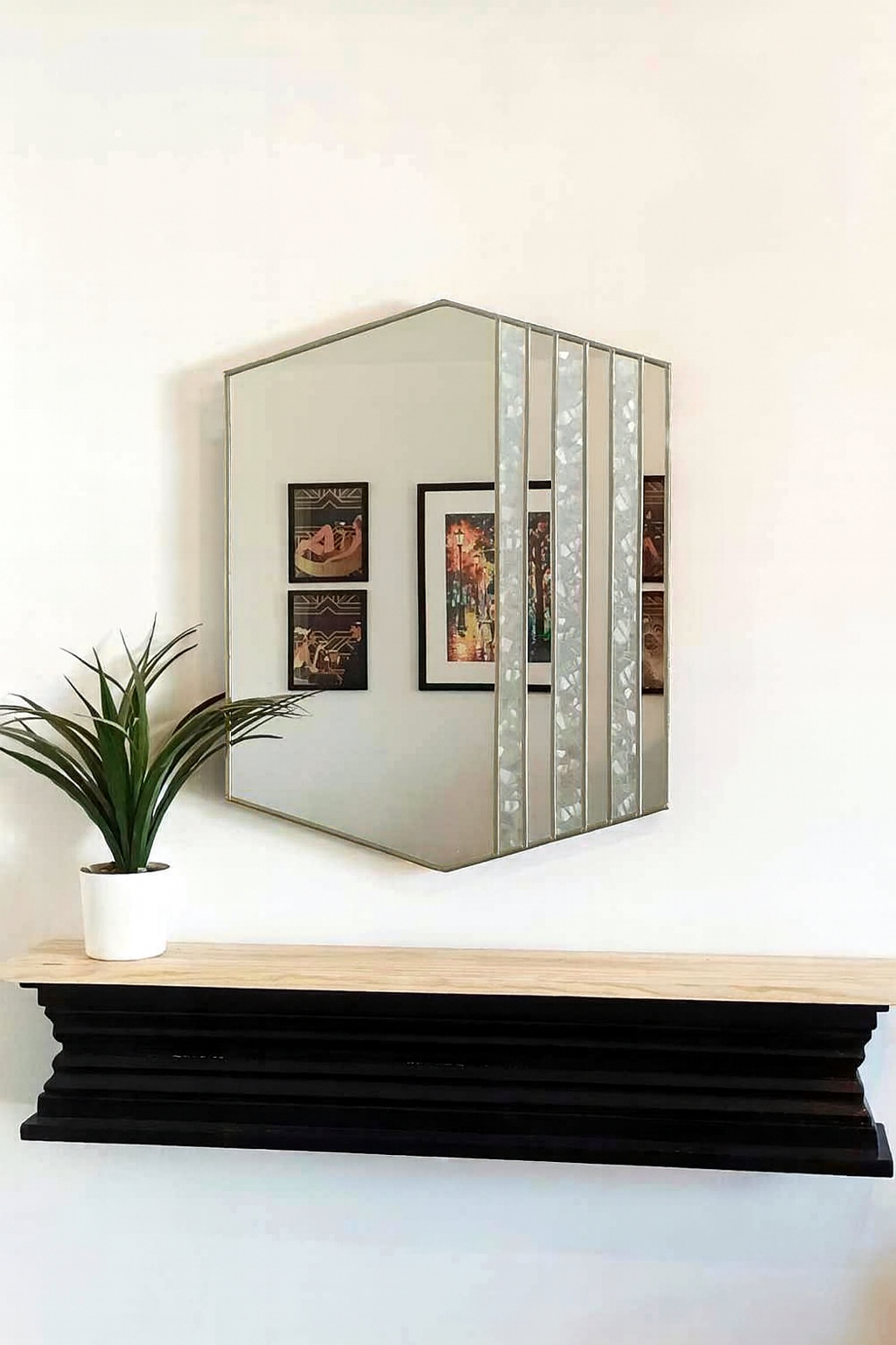 Silver Wall Mirror