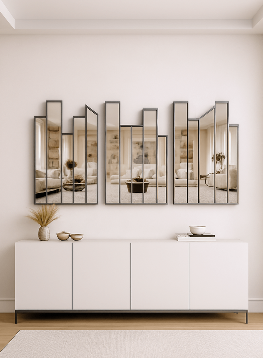 Skyline Wall Mirror in Antique