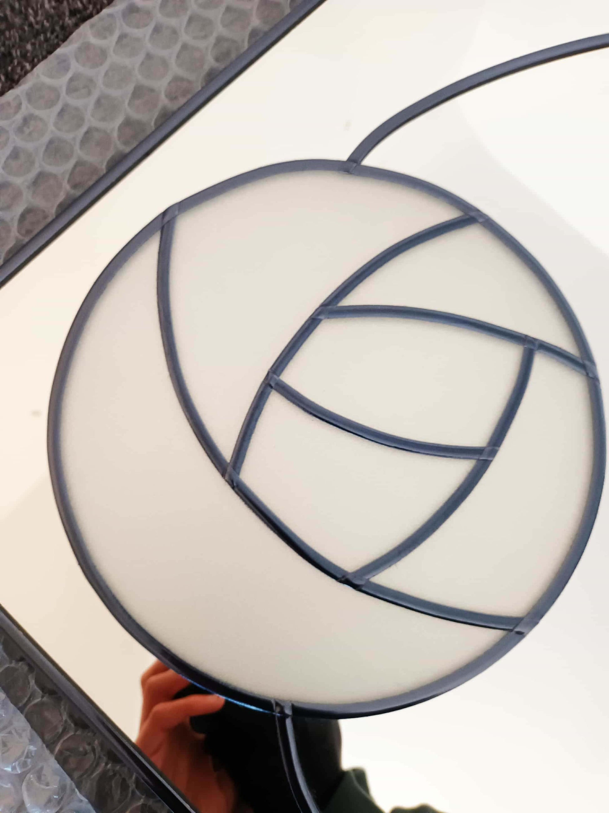 Mackintosh Stained Glass Wall Mirror