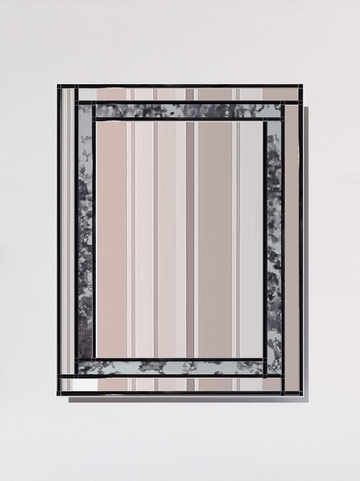 The Nova Vintage Art Deco Mirror