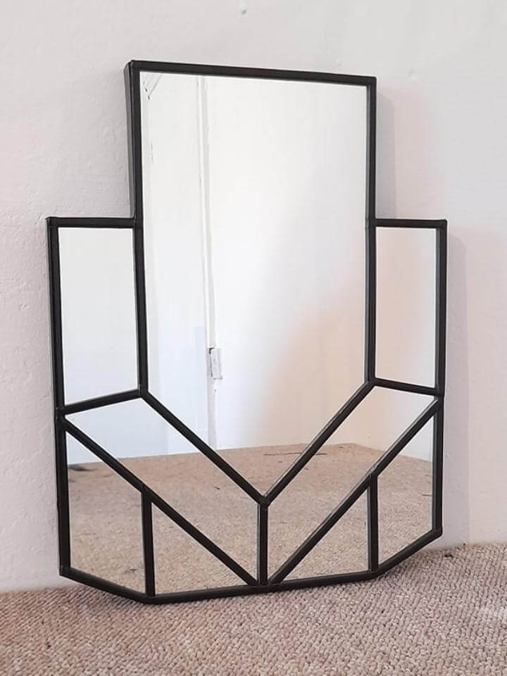 Original Glam Art Deco Mirror