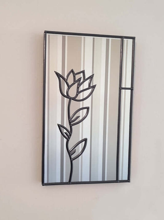 Rennie Mackintosh Flower Mirror