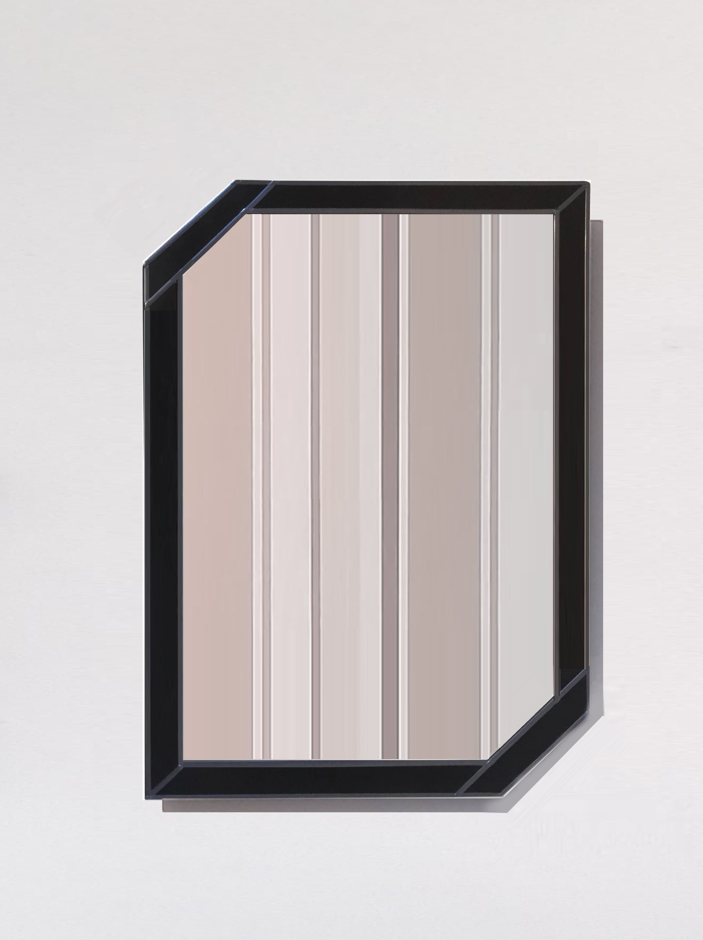 Black Framed Wall Mirror