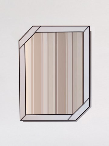 Unique Art Deco Mirror